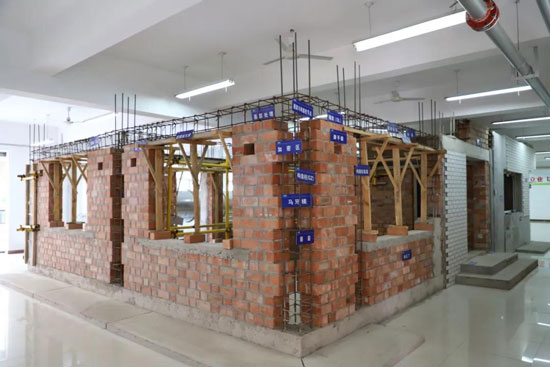 河北城乡建设学校建筑工程施工专业实训室