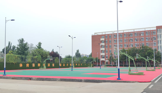 河北省技师学院篮球场