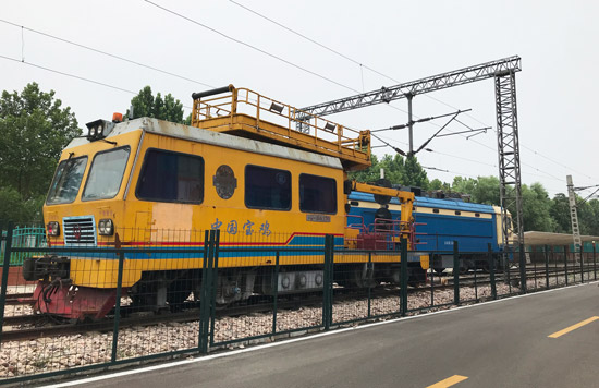 河北省技师学院实训轨道车