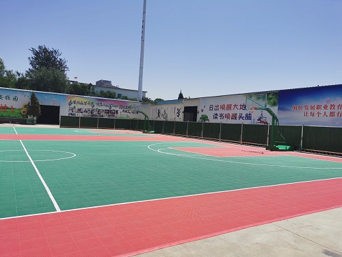 石家庄同仁医学院篮球场 石家庄同仁医学院篮球场