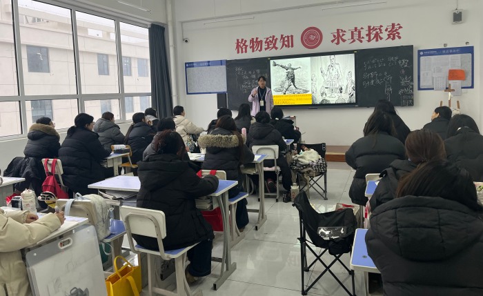 石家庄花都形象艺术学校文化课教室