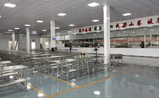 石家庄华美中等专业学校食堂