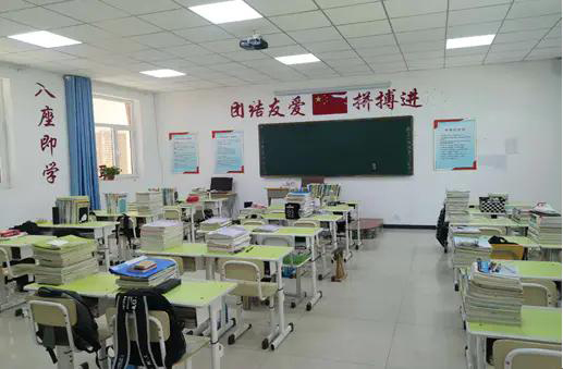 石家庄现代文化传媒中等专业学校教室