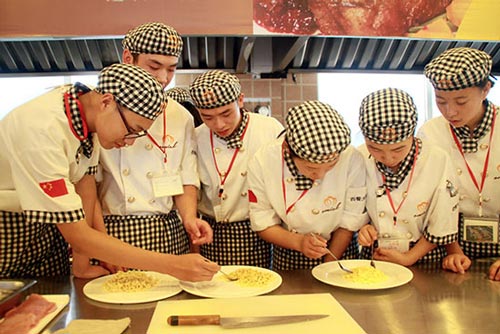 新东方学员西餐精英专业课堂