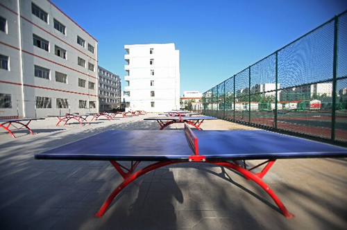 河北商贸学校乒乓球活动场地