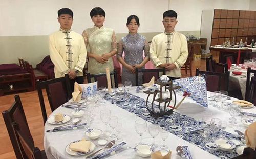 河北商贸学校酒店管理学生实训