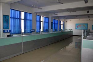 河北经济管理学校国际货代实训室