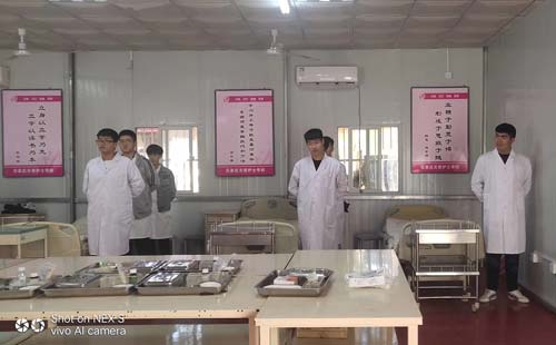 石家庄天使护士学校护士技能考核