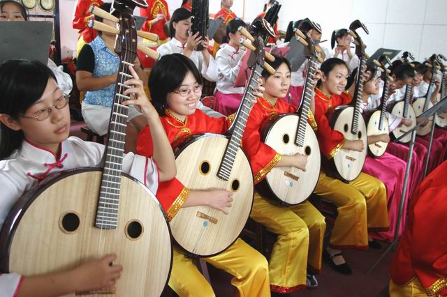 保定女子中专民乐队