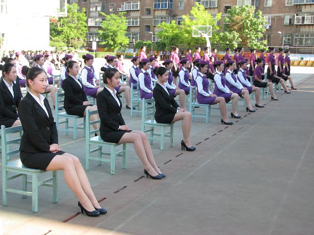 旅游部举行2016年礼仪操比赛