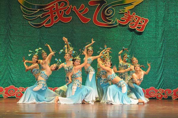 石家庄棉四幼师学生演出