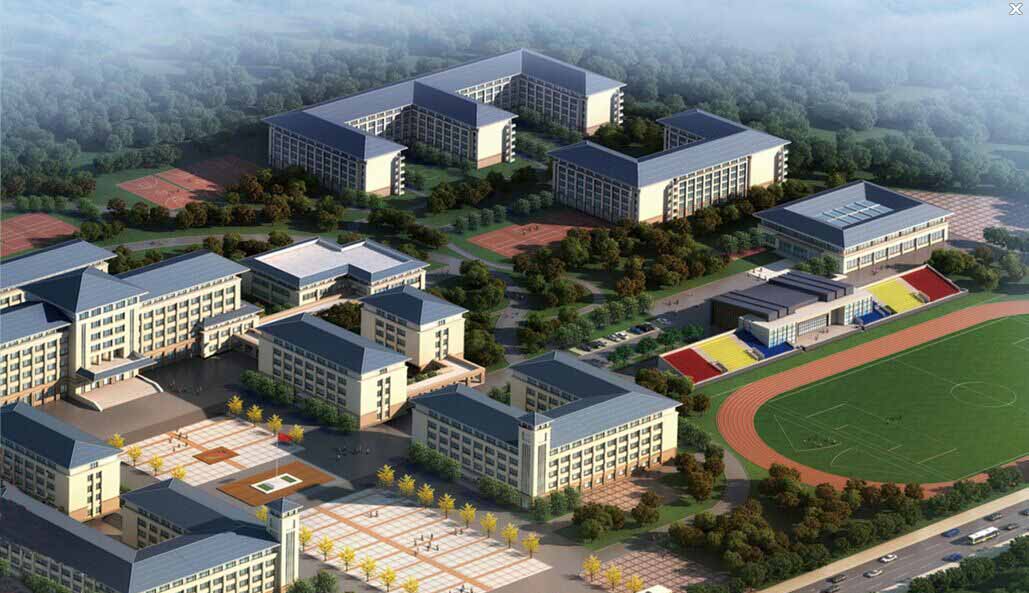 蟠龙湖新校区全景图