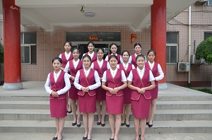 石家庄同创铁路运输学校铁路乘务专业部分毕业生