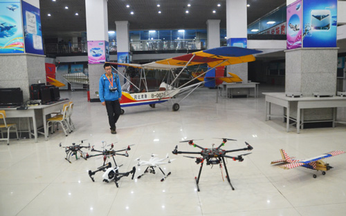 石家庄工程职业学院无人机操控实训室