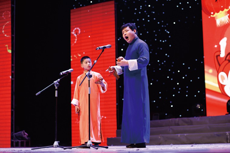 保定艺术学校节目表演