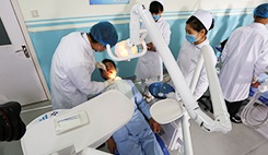 石家庄北方医学中等专业学校学生实训课