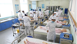 石家庄北方医学中等专业学校护理专业课堂