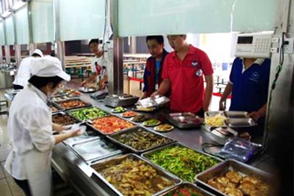 石家庄北方医学中等专业学校学生食堂