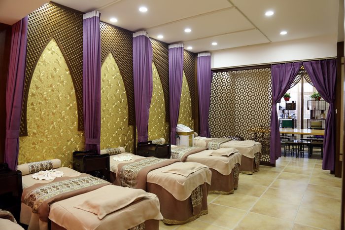 保定东方技工学校美容教室