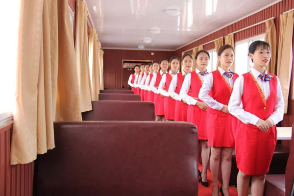 石家庄通达铁路学校学生实训