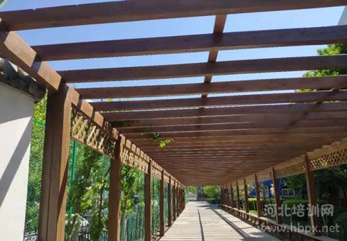 石家庄美术职业学校走廊