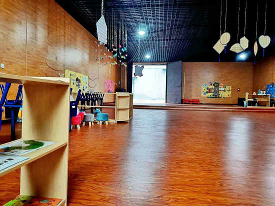 保定万维科技技工学校幼师实训室
