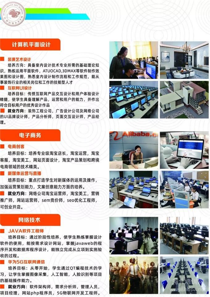 石家庄花都学校特色专业计算机，电子商务介绍