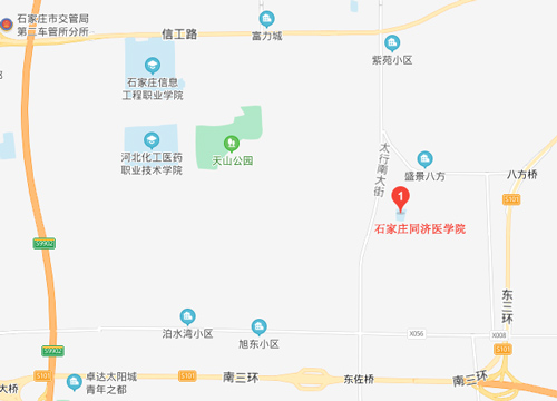 石家庄同济医学院位置图