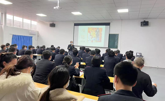 石家庄华美铁路中等专业学校开展“示范课”展示活动