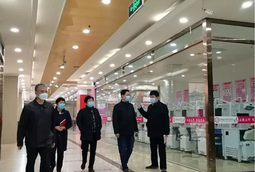 石家庄市民办教育协会领导到石家庄天使护士学校考察指导工作