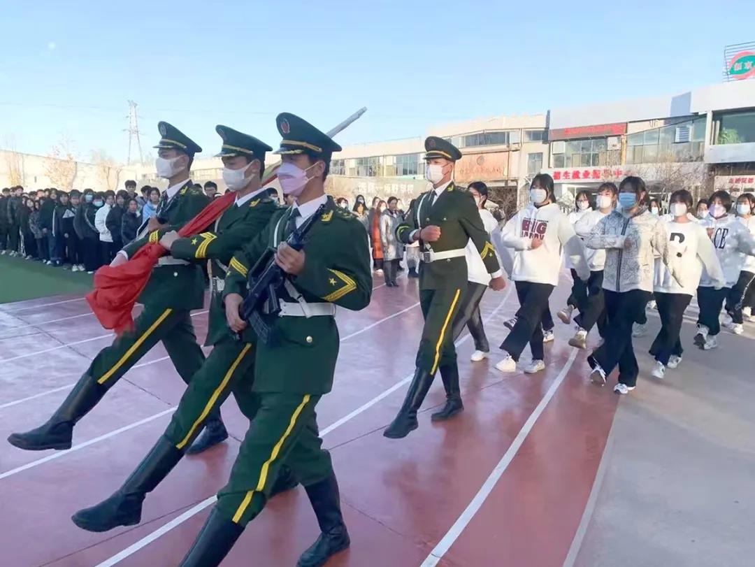 花都学校国旗护卫队方阵