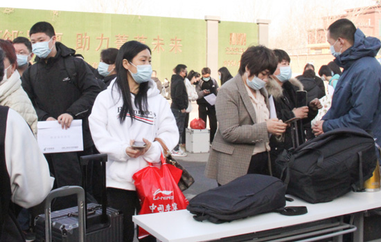 河北省技师学院2022春季新生报到