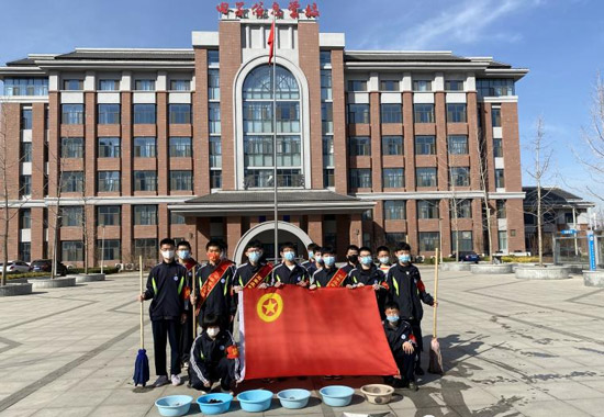 石家庄电子信息学校开展学雷锋志愿服务活动