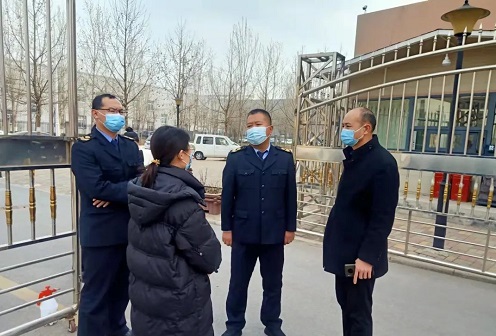 高新区卫健局到石家庄同济医学中专宣传指导传染病防治相关工作