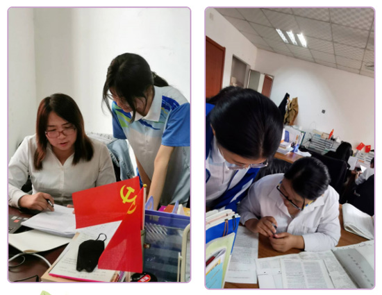 石家庄同济医学中等专业学校老师辅导学生