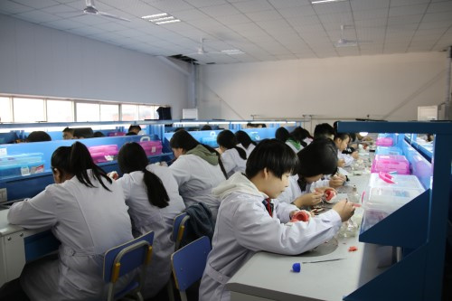 石家庄白求恩医学中等专业学校口腔实操