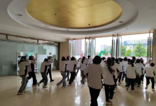 石家庄天使护士学校防灾减灾日活动