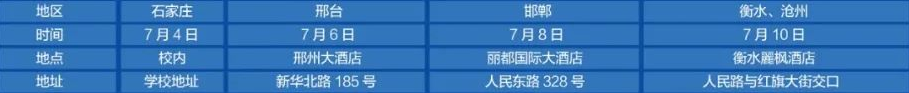 2023年石家庄工程技术学校学前教育专业面试时间表