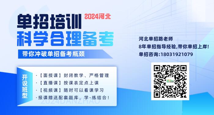 河北单招培训路老师