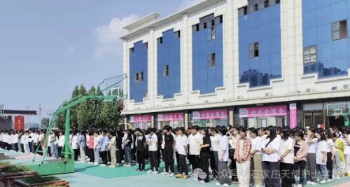 石家庄天使护士学校消防安全应急疏散演练活动