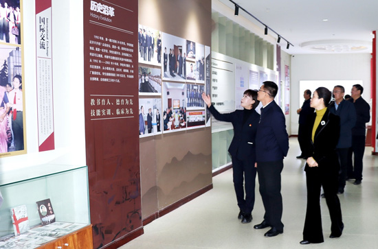 石家庄市委副书记、市长马宇骏到柯棣华医学中等专业学校调研指导工作