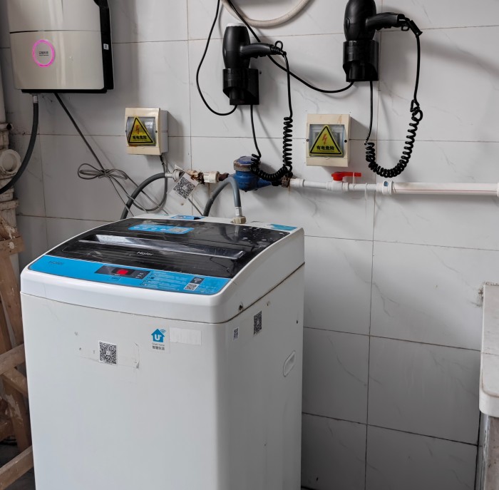 石家庄冀联宿舍楼水房配备洗衣机、吹风机