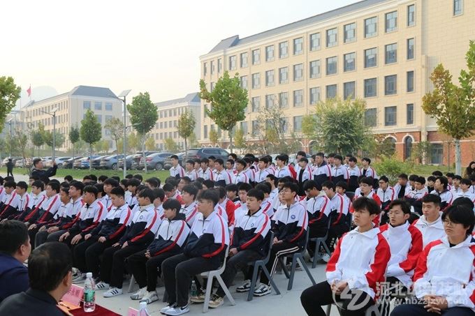 石家庄东华铁路学校校园技能比赛现场